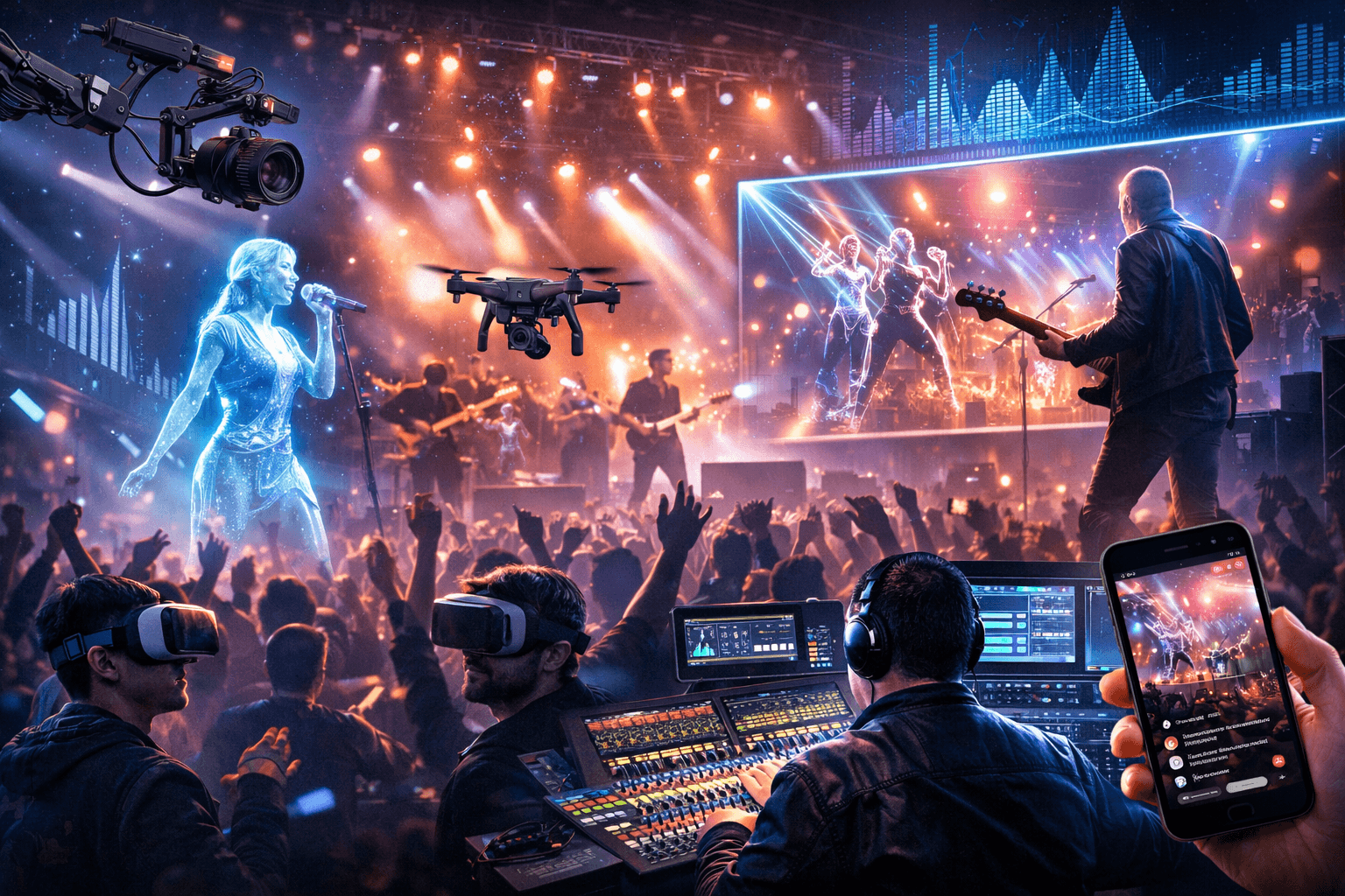 7 Surprising Ways Technology is Reimagining the Live Music Industry